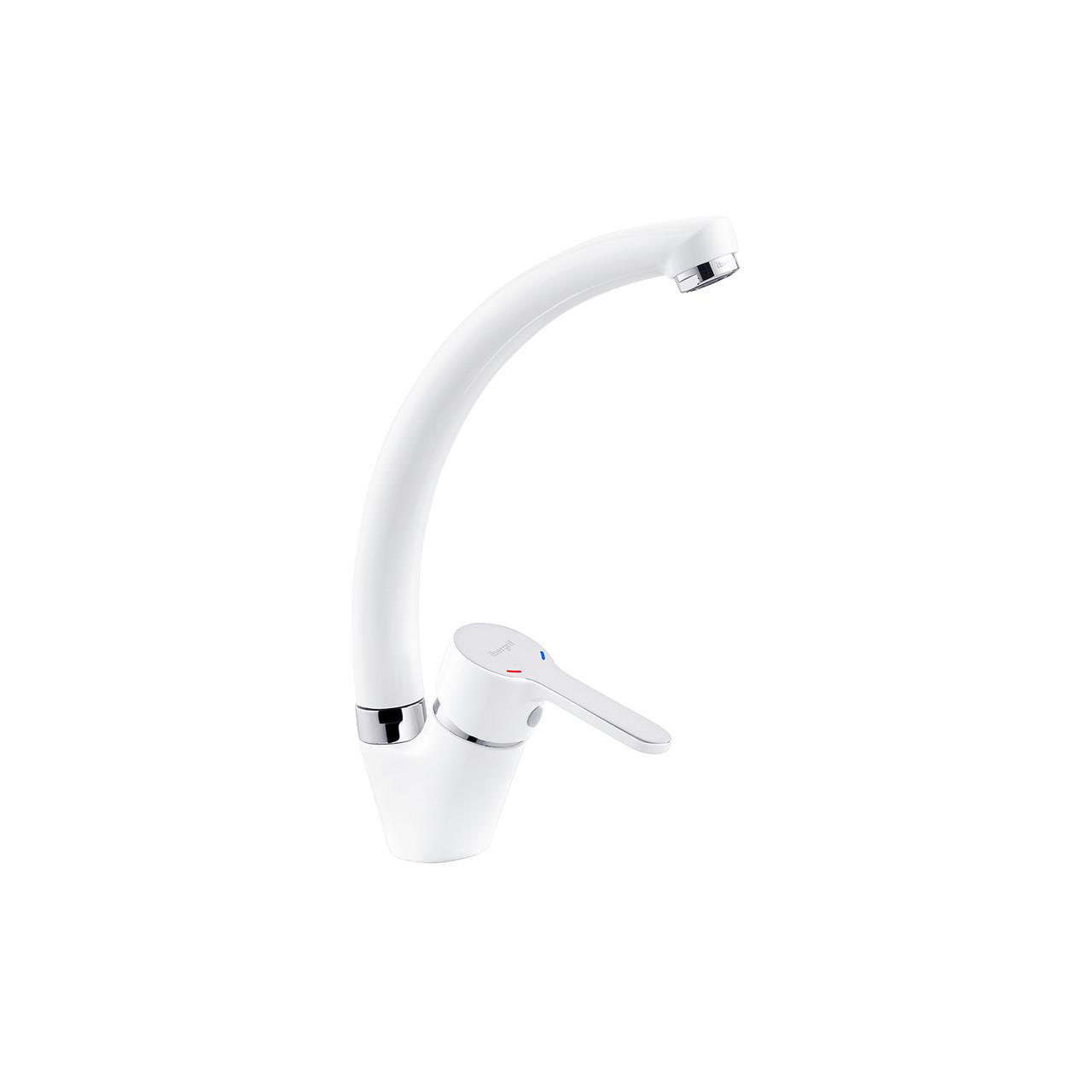 Смеситель для кухни IBERGRIF Square M14822W Белый (CV028514)