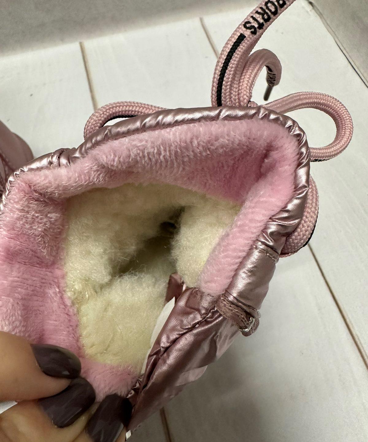 Сапоги-дутики детские Kimboo р. 24 15,5 см Розовый - фото 5 Сапоги-дутики детские Kimboo р. 24 15,5 см Розовый - фото 5