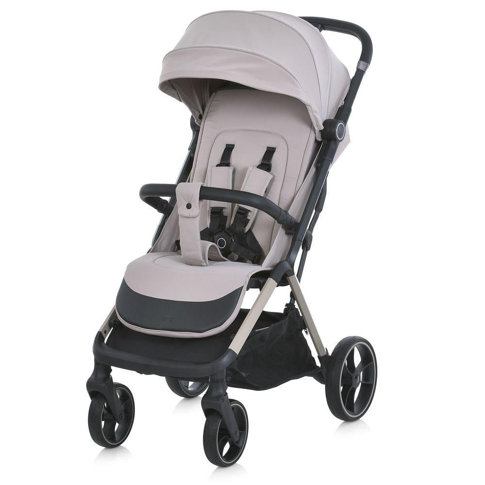 Коляска-книжка прогулочная El Camino ME 1127-C BEYA с 5-точечными ремнями безопасности Cream Beige (24993809)