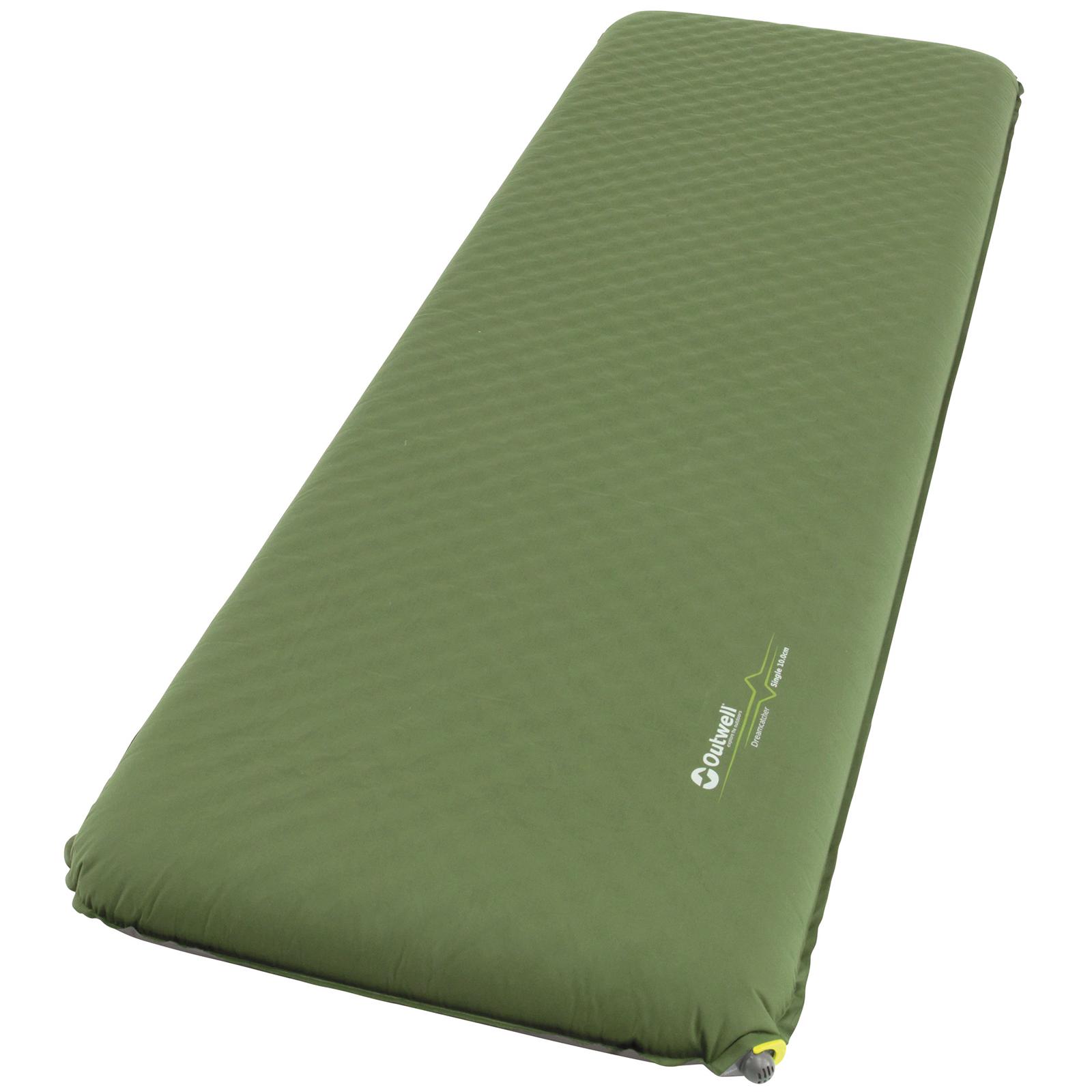 Коврик самонадувающийся Outwell Self-inflating Mat Dreamcatcher Single 10 см Green (290310)
