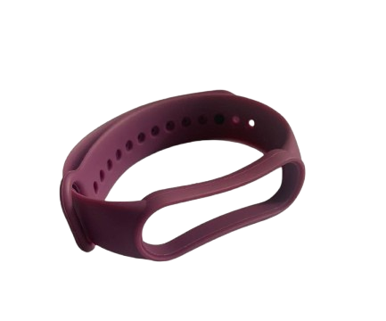 Ремешок для часов Xiaomi Mi Band 5/6 Design purple (2889) - фото 1