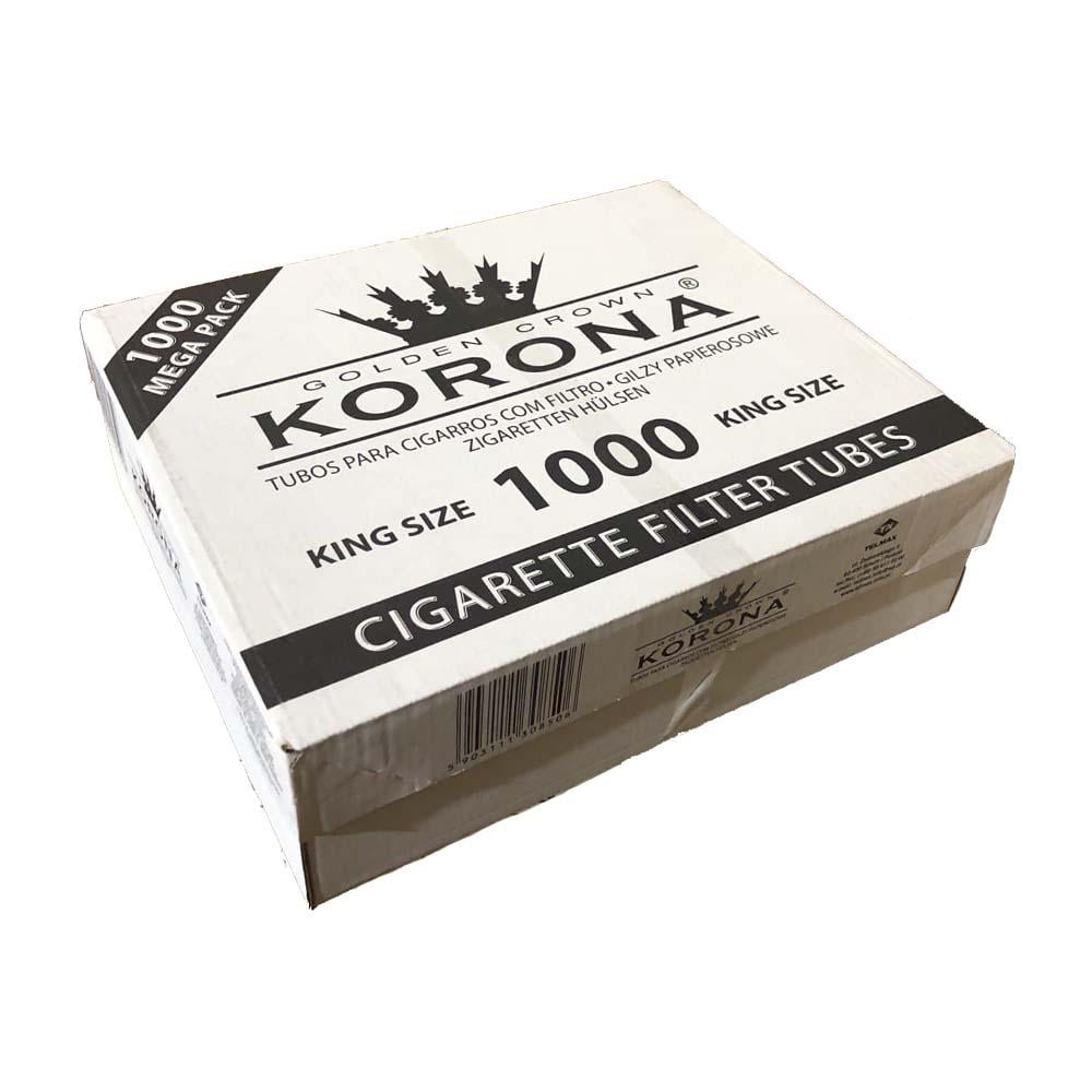 Гильзы Korona King Size для набивки сигарет 1000 шт.