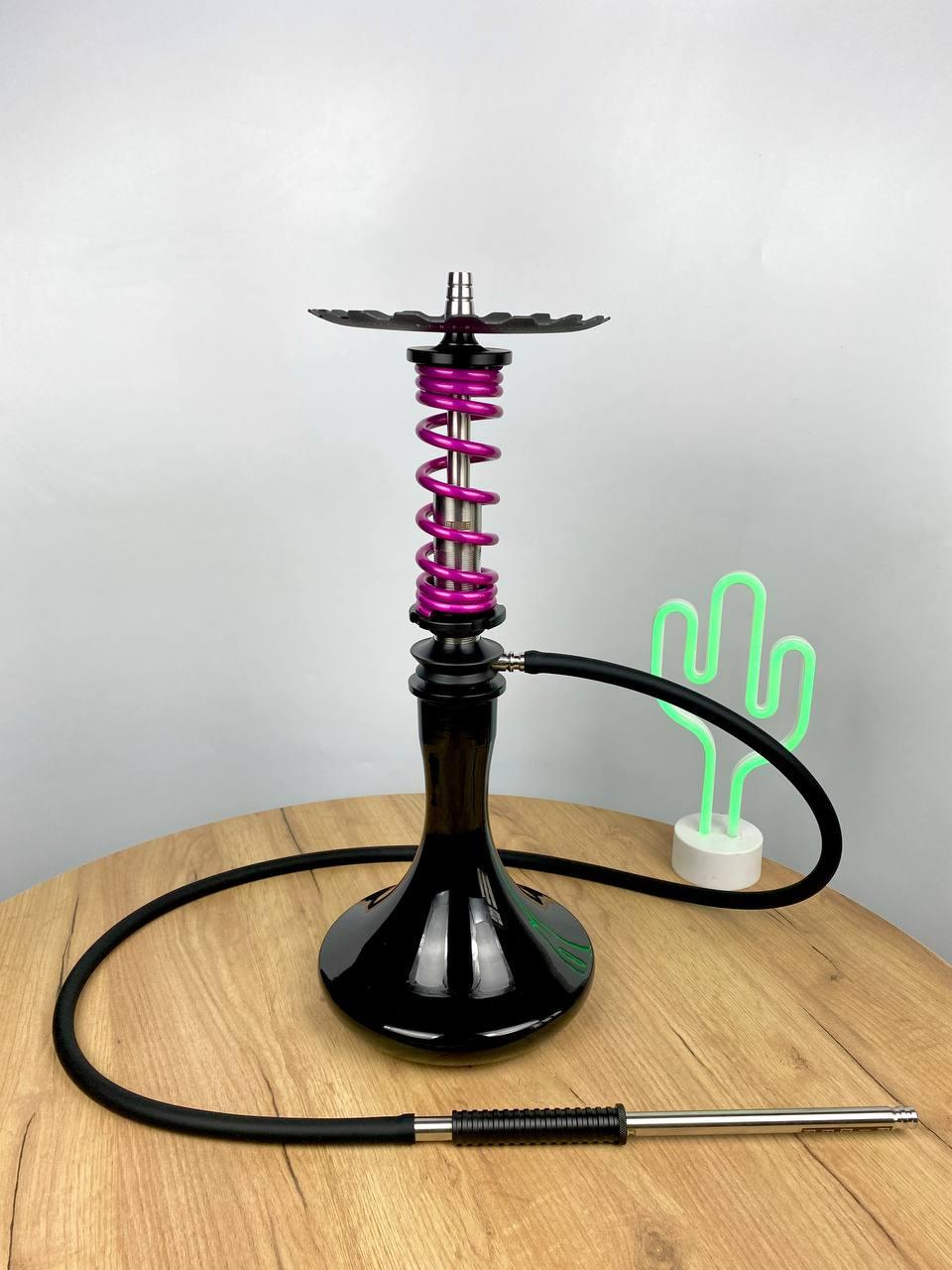 Кальян Trumpet Rider Pink S black