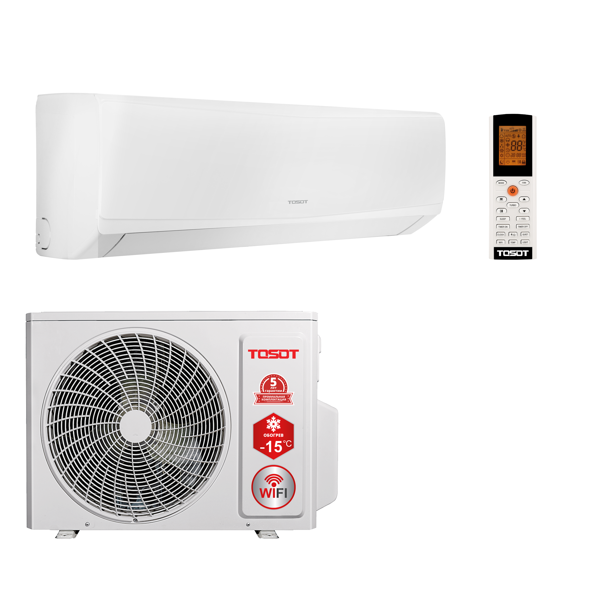 Кондиционер Tosot orbis inverter GP-07SL -15 °C Кондиционер Tosot orbis inverter GP-07SL -15 °C