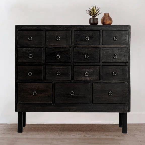 Комод тансу из дерева Розелам Венге (КТУ-003212)