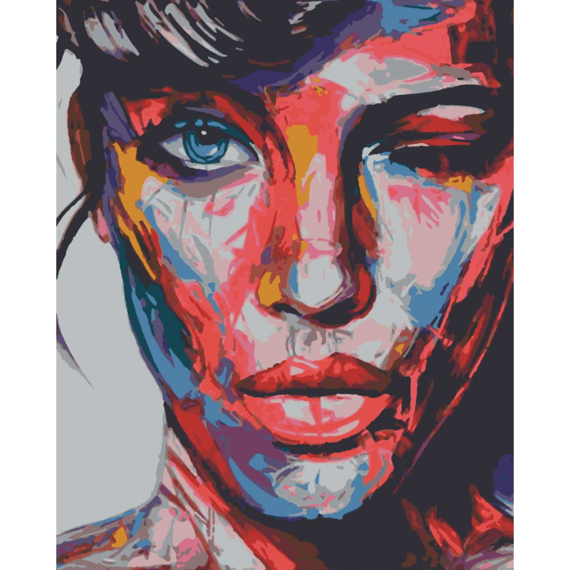 Картина за номерами RB-0019 Флірт р. 40x50 см