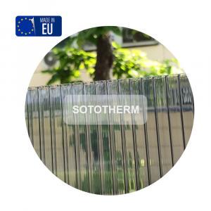 Поликарбонат сотовый SOTOTHERM с 1УФ-защитой 6 мм 2100x4000 мм Графитовый (14201) - фото 3