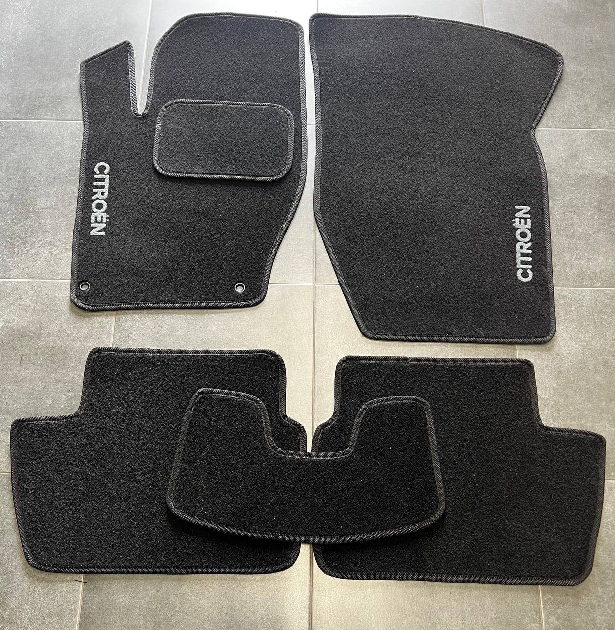 Килимки автомобільні ворсові для Citroen C4 2004-2010 (1761296450)