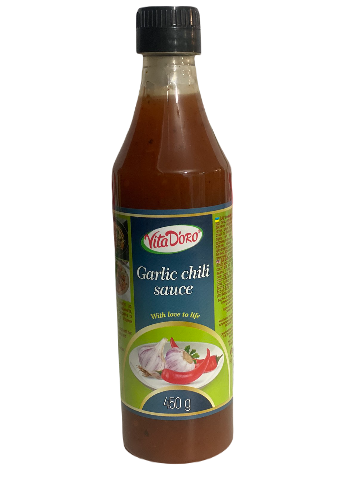 Соус Garlic Chili sauce VitaDoro 450 г