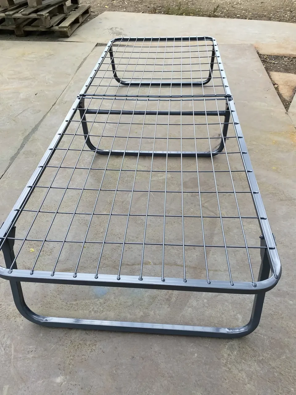 Ліжко-розкладачка армійське металеве 1890х700х317 мм (488776) - фото 2 Ліжко-розкладачка армійське металеве 1890х700х317 мм (488776) - фото 2