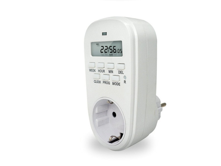 Таймер-розетка электронный недельный Time Best Standart (GET-GR-ST) - фото 2