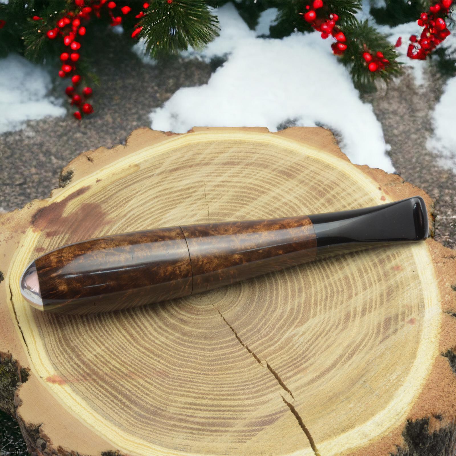 Трубка курильна KAFpipe Freehand №908 дерев’яна 157 мм з дерева Бріара