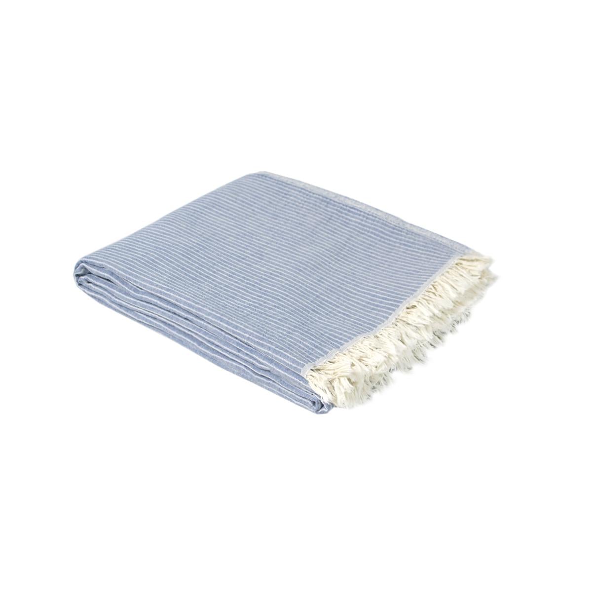 Покрывало Lotus Home Premium Stripe 190х225 см Синий (26668169)