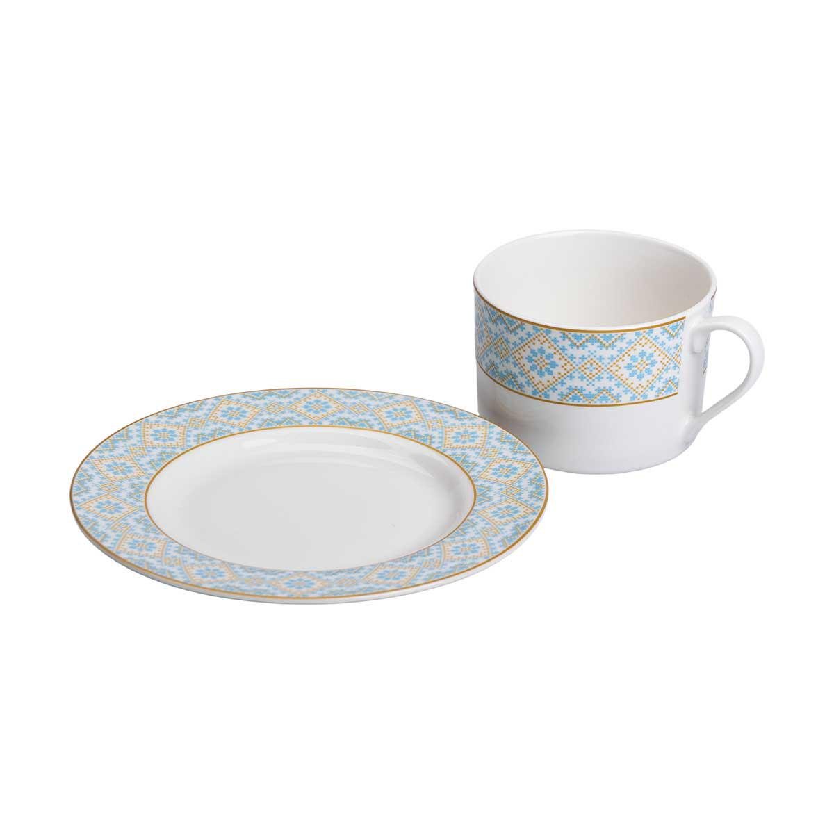 Чашка керамічна Ethnic 250 мл Білий - фото 4 Чашка керамічна Ethnic 250 мл Білий - фото 4