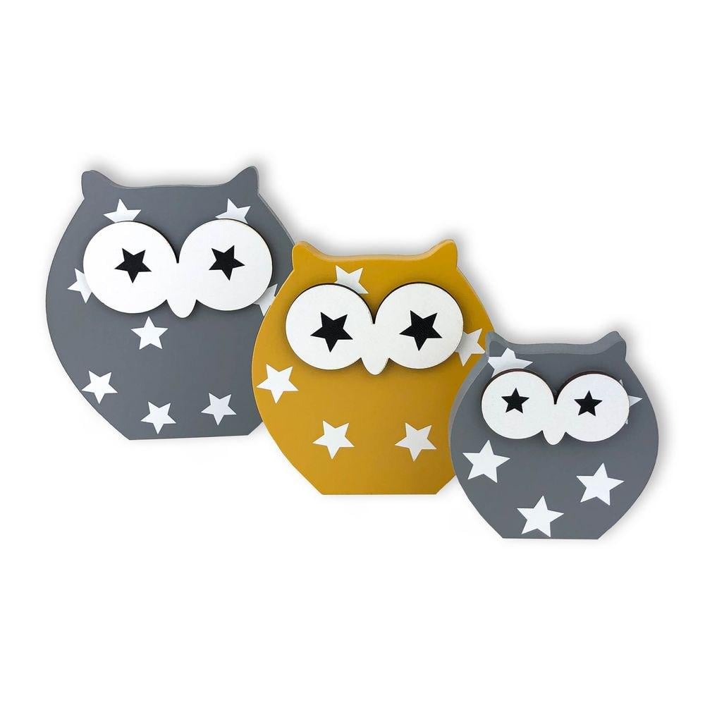 Статуетка різдвяна Сім'я сов 2 набори Сірий (хррдс0001у) Статуетка різдвяна Сім'я сов 2 набори Сірий (хррдс0001у)