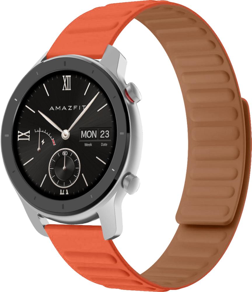 Ремінець Magneter для Amazfit GTR 42 мм Orange (26624-2C) Ремінець Magneter для Amazfit GTR 42 мм Orange (26624-2C)