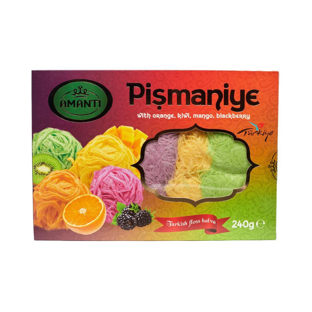 Восточные сладости Пишмание Апельсин-киви-манго Amanti 240 г (0489)