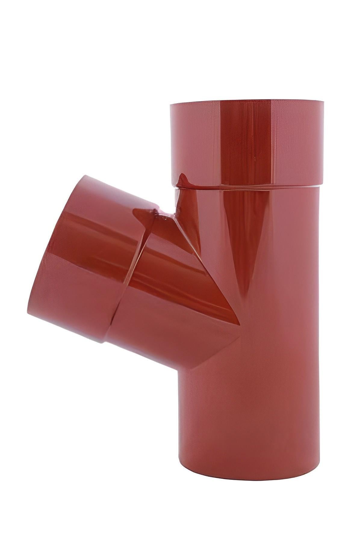 Тройник PROFiL 75 мм Терракотовый (70000241)