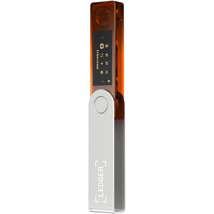 Крипто-кошелек аппаратный холодный Ledger Nano X Blazing Orange - фото 3