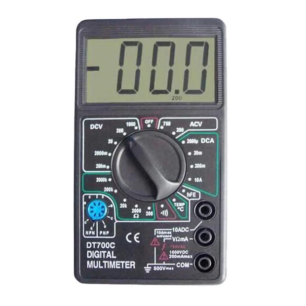 Мультиметр цифровий Digital Multimeter DT-700C (iz12648) - фото 1