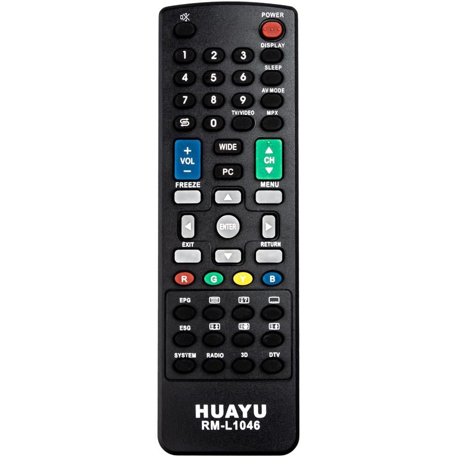Пульт для телевизора Huayu для SHARP RM-L1046 (2193)
