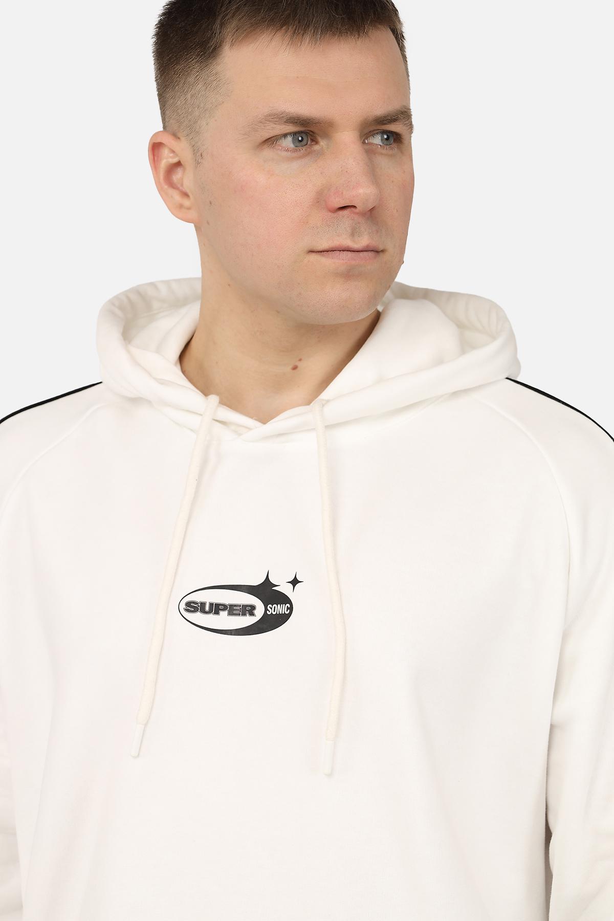 Худі чоловічий р. 50 Молочний (SKT001049133) - фото 4