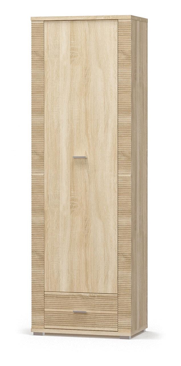 Пенал закрытый Mebel Service Гресс 1Д1Ш/спальню ЛДСП/МДФ Дуб самоа (12917605)