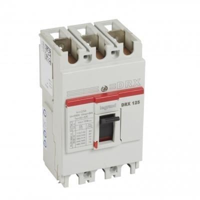 Автоматичний вимикач силовий Legrand DRX125 3 полюси 25A 36 kA 27062 (71293)