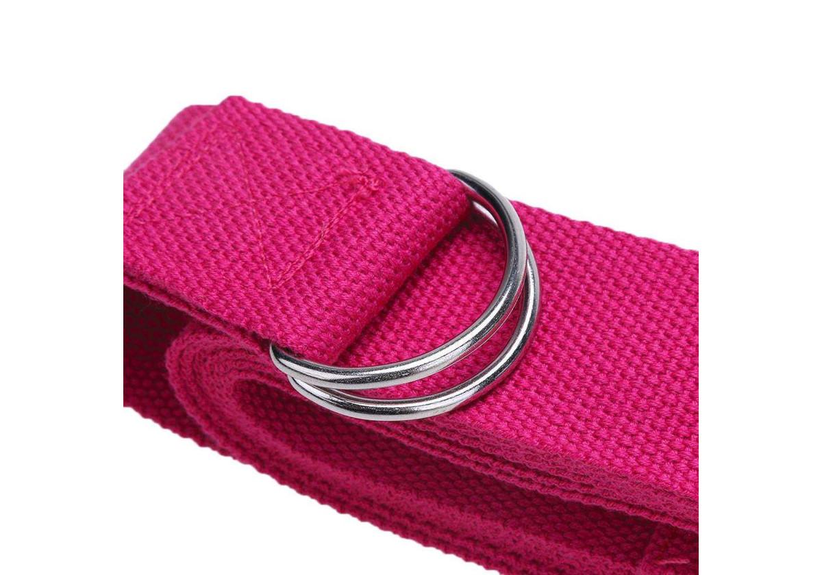 Ремень для йоги EasyFit Розовый (EF-1830-P) - фото 2