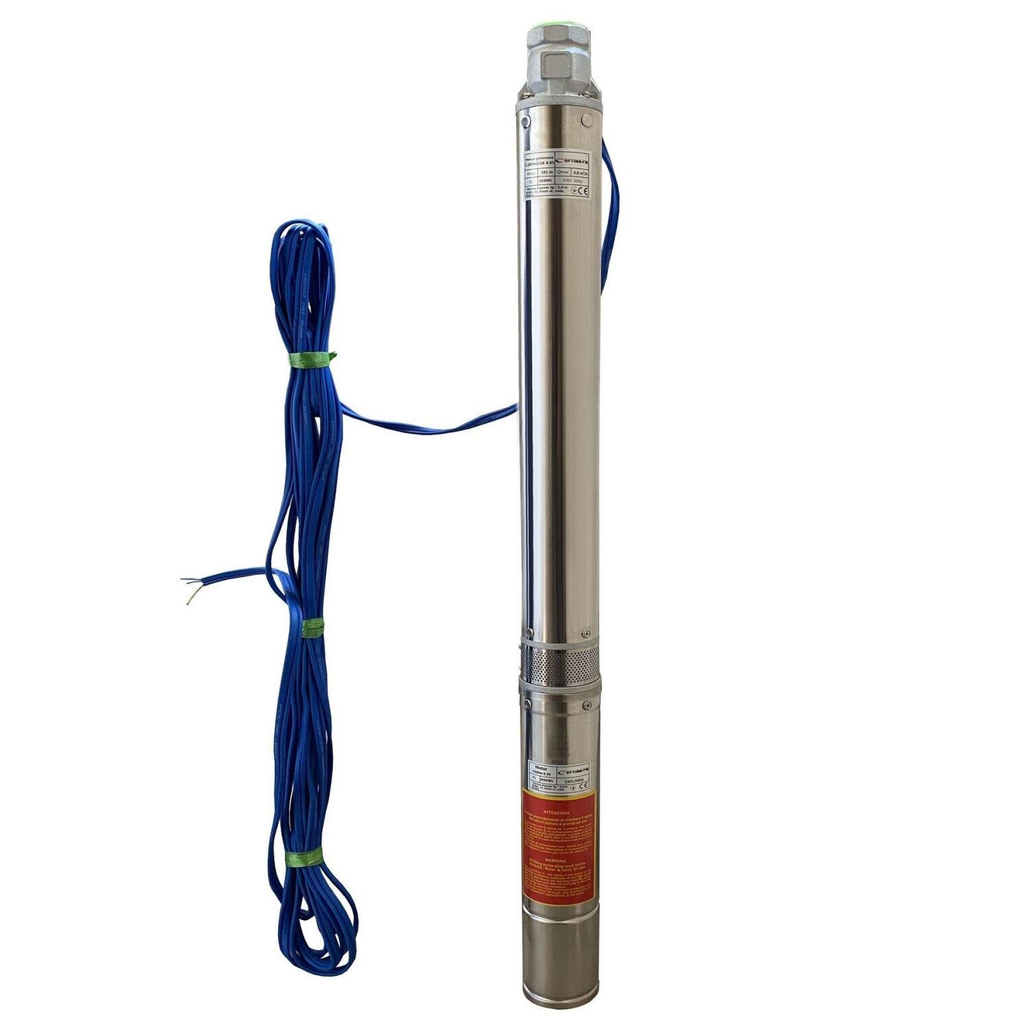 Насос скважинный центробежный многоступенчатый Optima PM 3,5SDm3/18 000019678 950 Вт (106073)