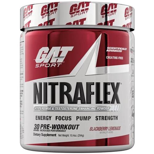 Комплекс до тренировки GAT Nitraflex 294 г 30 порций Blackberry Lemonade