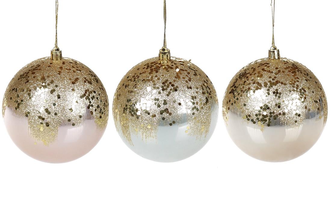 Шар новогодний BonaDi D-10 см 12 шт. (898-112)