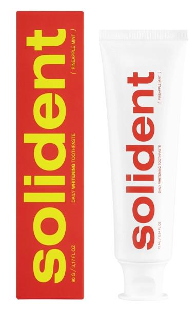 Зубная паста отбеливающая Solident Daily Whitening Pineapple Mint 90 г