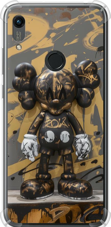 Чехол на Huawei Y6s Bronze kaws (6097sp-1871-42517)