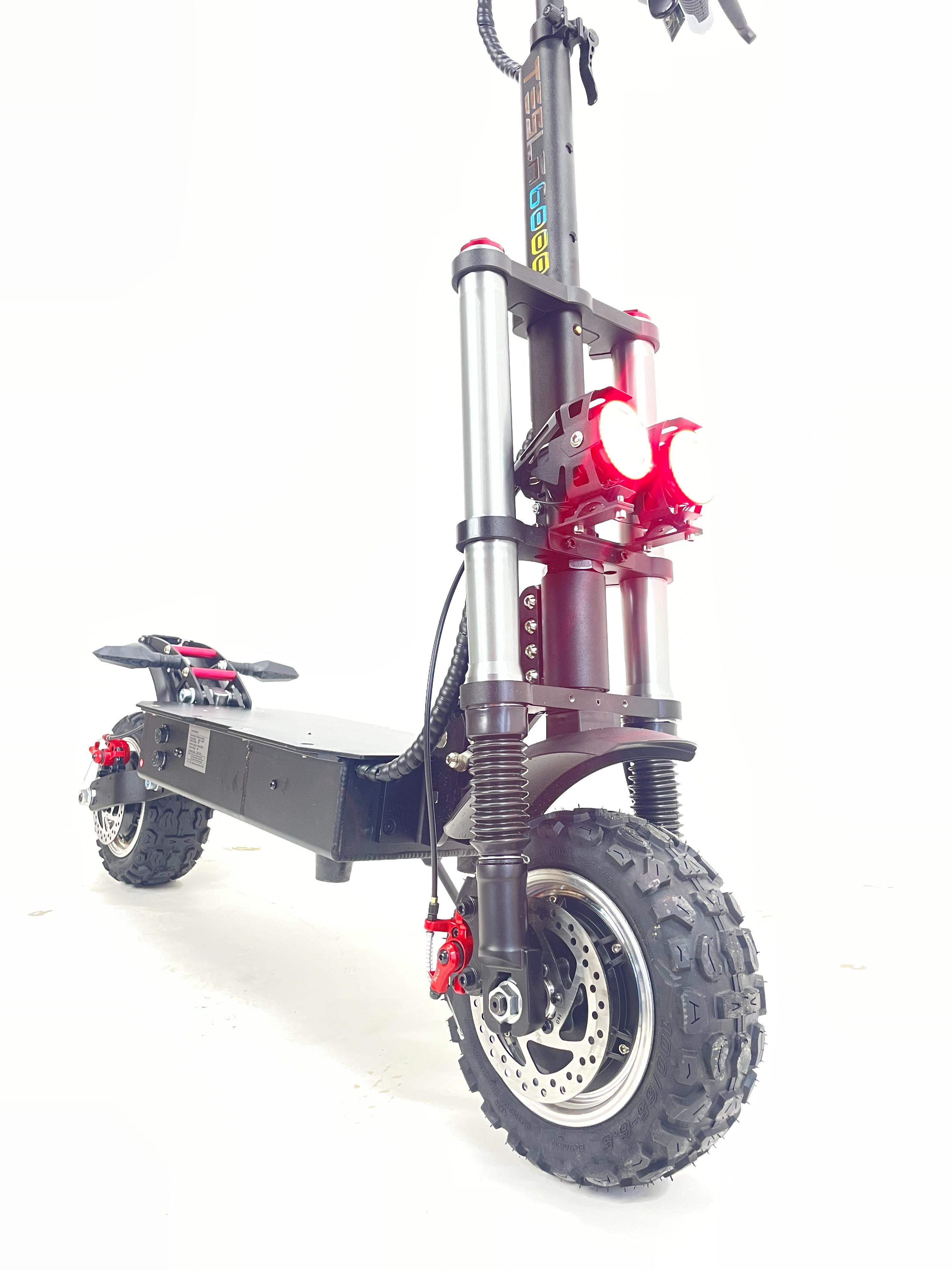 Електросамокат TESLA 6000 з NFC-ключем 3000W х2 60V 36Ah (СТ-6000) - фото 5 Електросамокат TESLA 6000 з NFC-ключем 3000W х2 60V 36Ah (СТ-6000) - фото 5