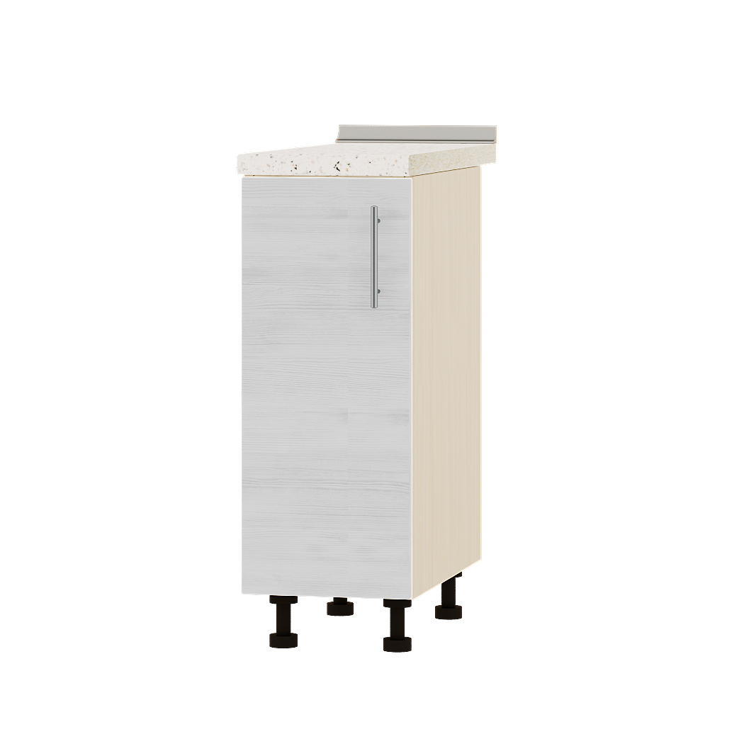 Шкаф нижний Эверест Оптима модуль Низ Н83-300 30х47х85 см Северное дерево светлое/Дуб Молочный (03997)