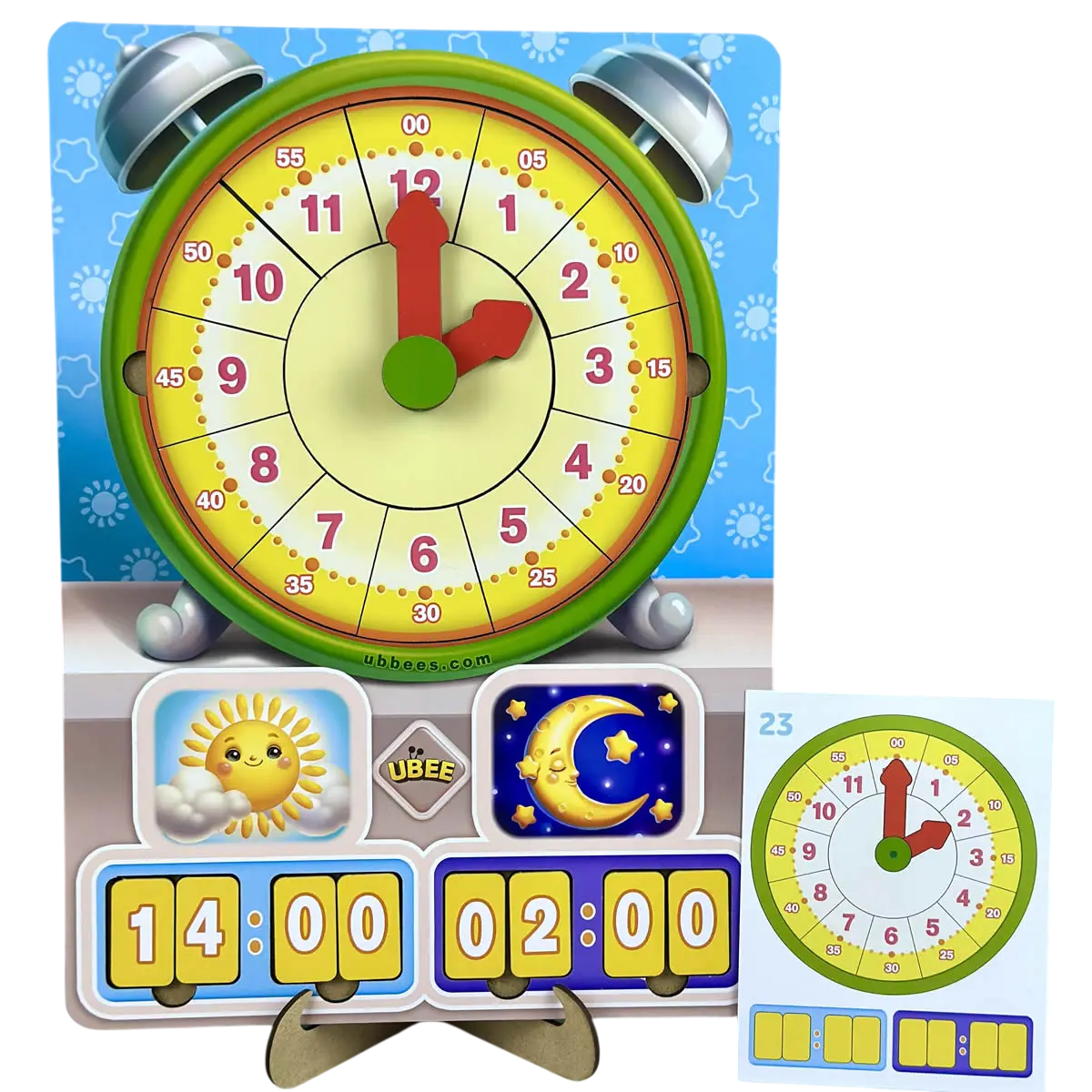 Пазл Годинник Вчимо час (2481341896)