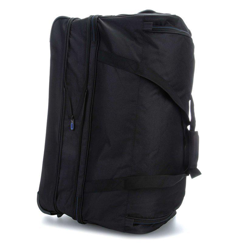 Сумка дорожная на 2 колесах Travelite Basics L 98/119 л Black (TL096276-01) - фото 2