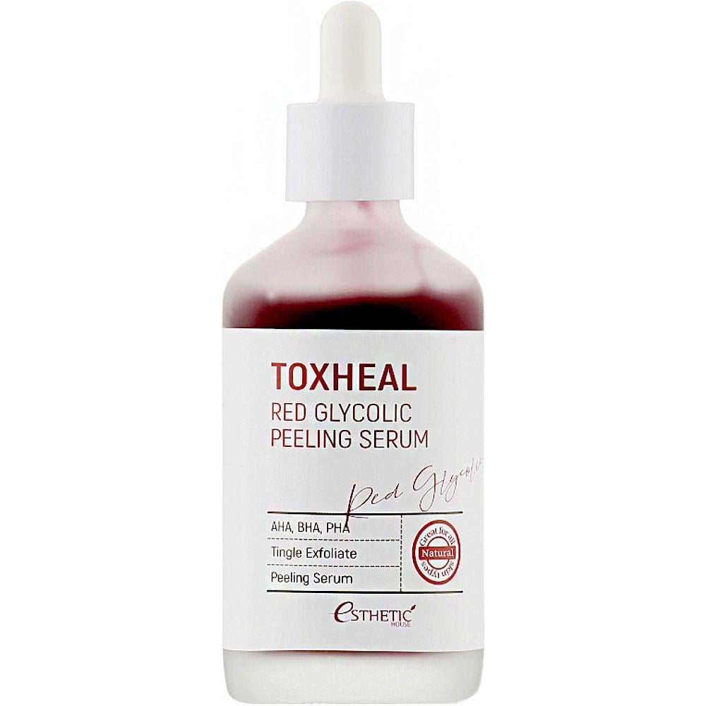 Пилинг-серум кислотный Esthetic House Toxheal Red Glycolic Peeling Serum 100 мл (1336617936) - фото 2