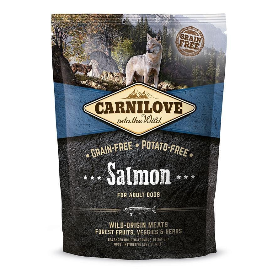 Корм cухий для дорослих собак Carnilove Salmon 1,5 кг (8595602508914)