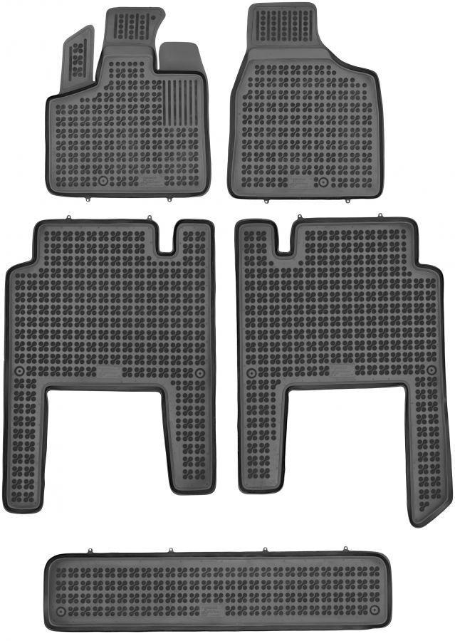 Коврики в салон Rezaw-Plast для Lancia-Chrysler Voyager V 2005-2011 г. 7 мест (203701)