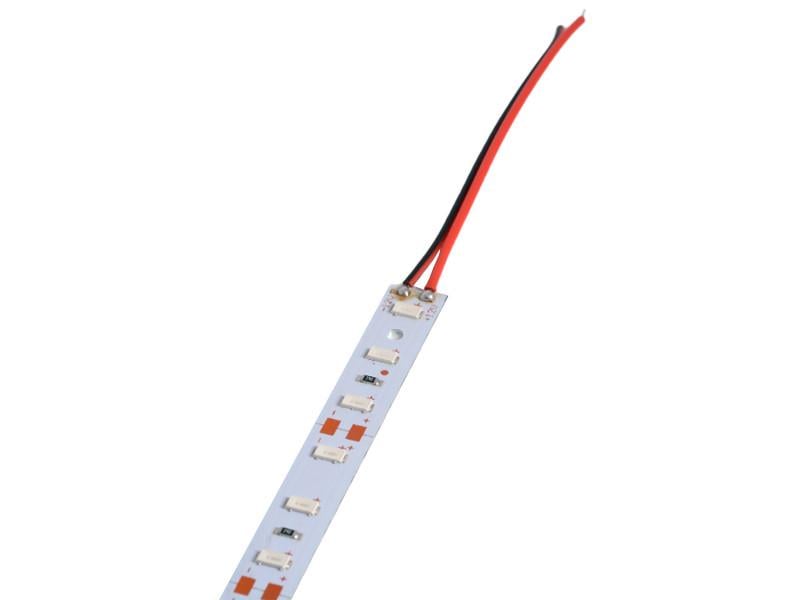 Светодиодная линейка самоклеющаяся SMD5630 72 LED 12В 24Вт 25-30Лм IP20 1000мм зеленый (5239)