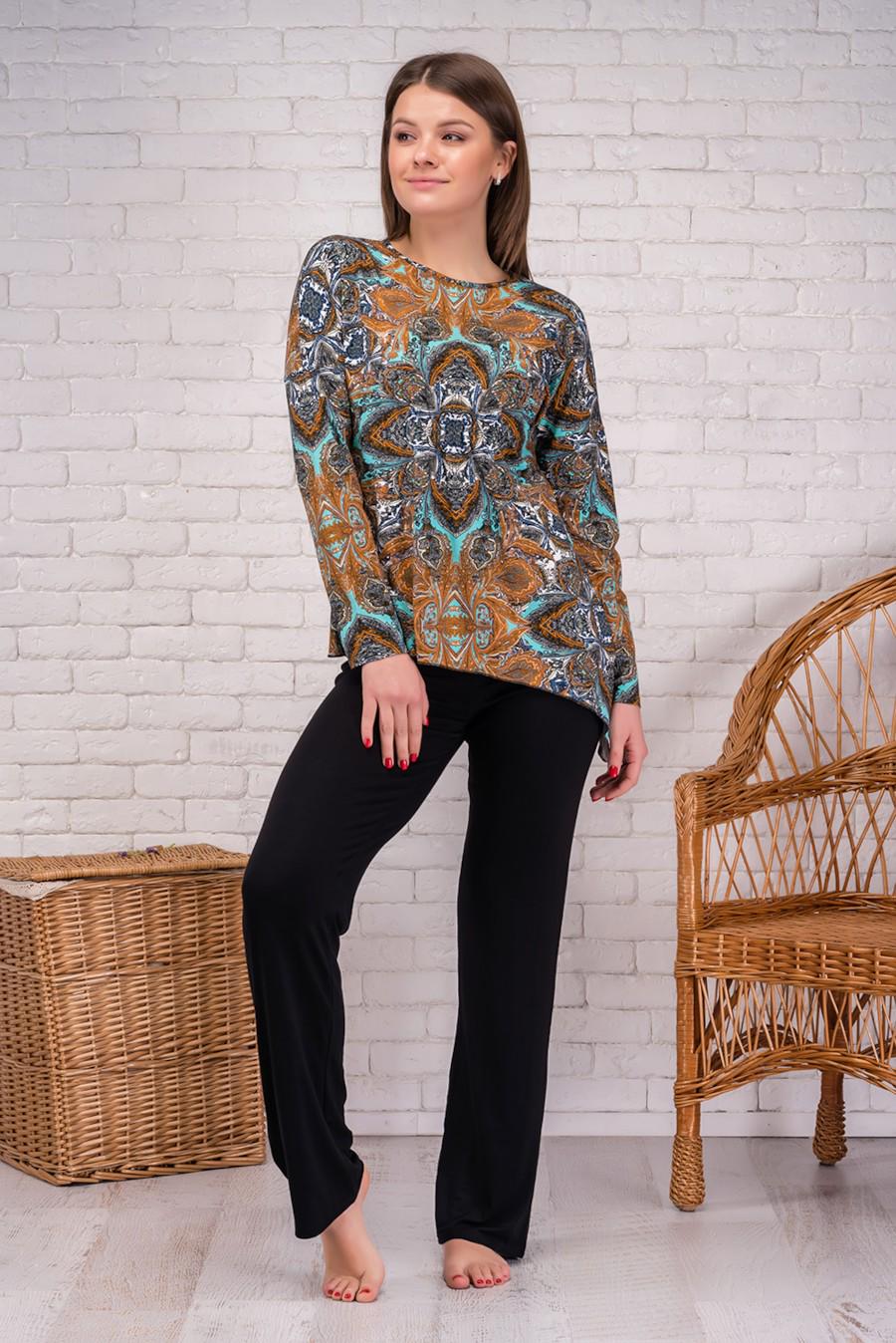 Комплект Lanett джемпер/брюки р. 50/XXL Коричневый (67946)