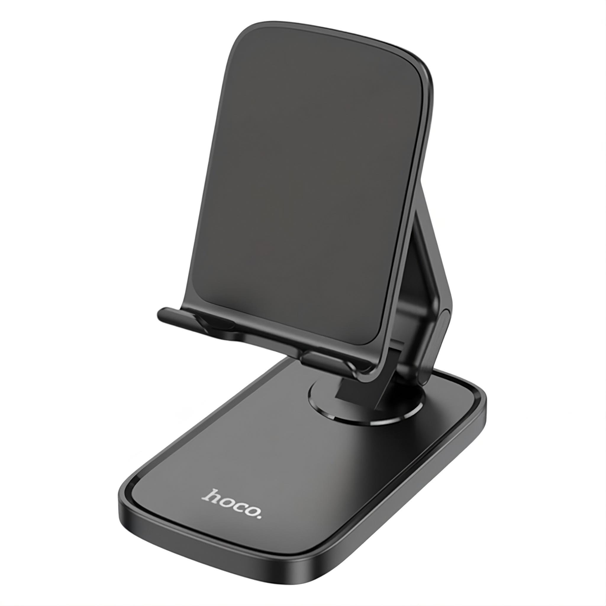 Подставка-держатель для мобильных телефонов Hoco HD8 PC+ABS регулируемый 4,5-7" Черный (30827595)