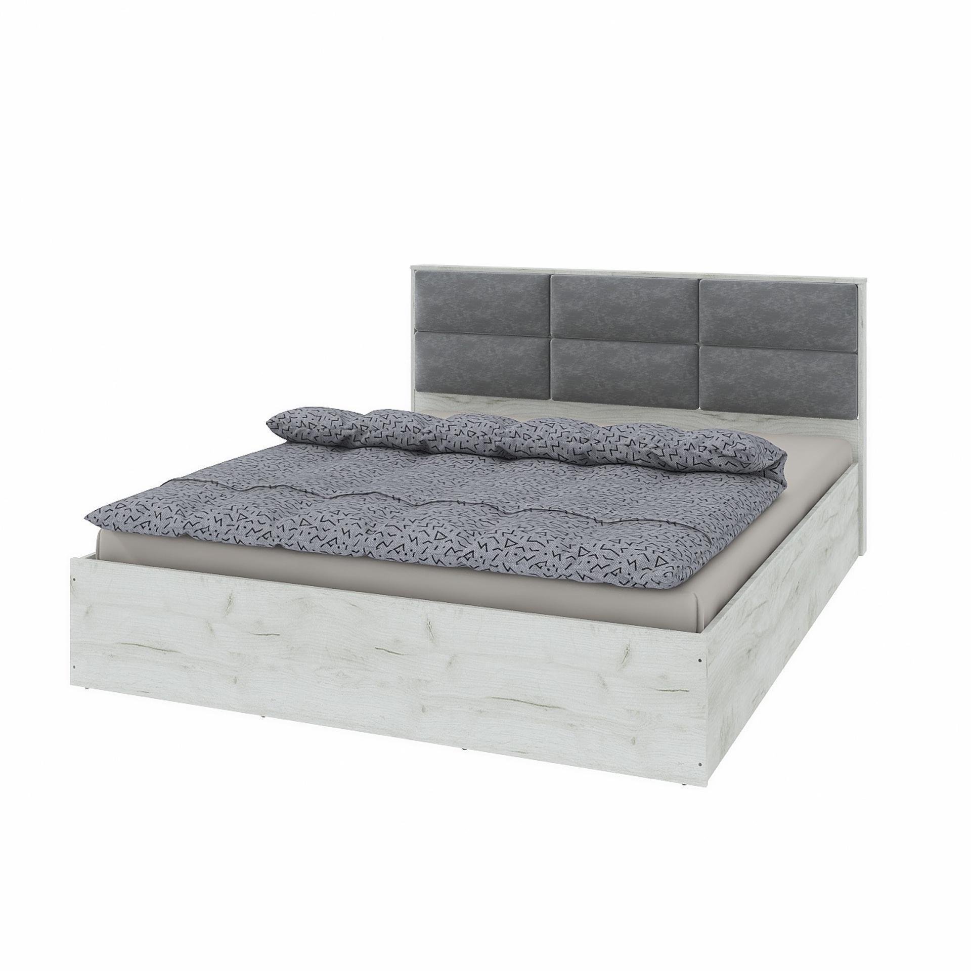 Кровать двухспальная Еверест Лайт-1400 ламели/подъемный механизм 140x200 см Крафт Белый (EVR-20684) - фото 6 Кровать двухспальная Еверест Лайт-1400 ламели/подъемный механизм 140x200 см Крафт Белый (EVR-20684) - фото 6