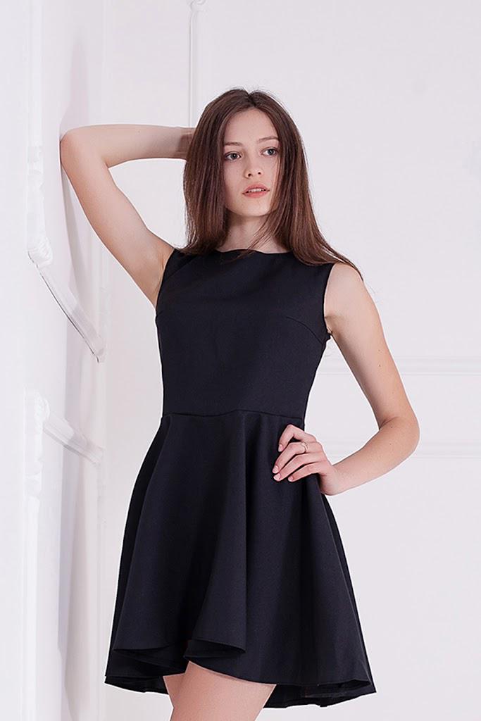 Платье женское Podium Kendis 17944-BLACK S Черный