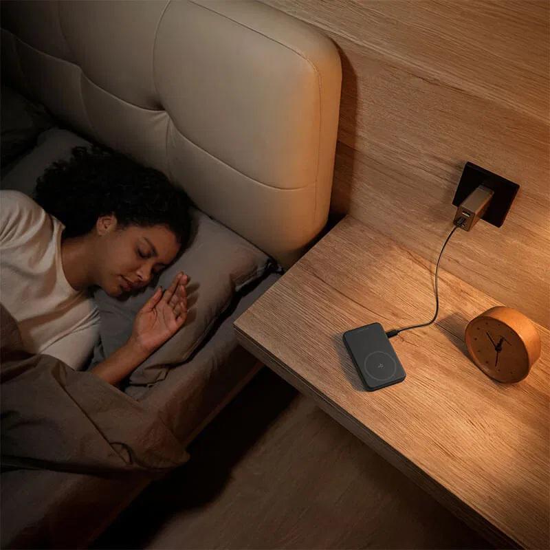 Повербанк магнитный EcoFlow RAPID 5000 мА/ч Qi2 USB-C PD3.0 Black (12af66c5) - фото 7