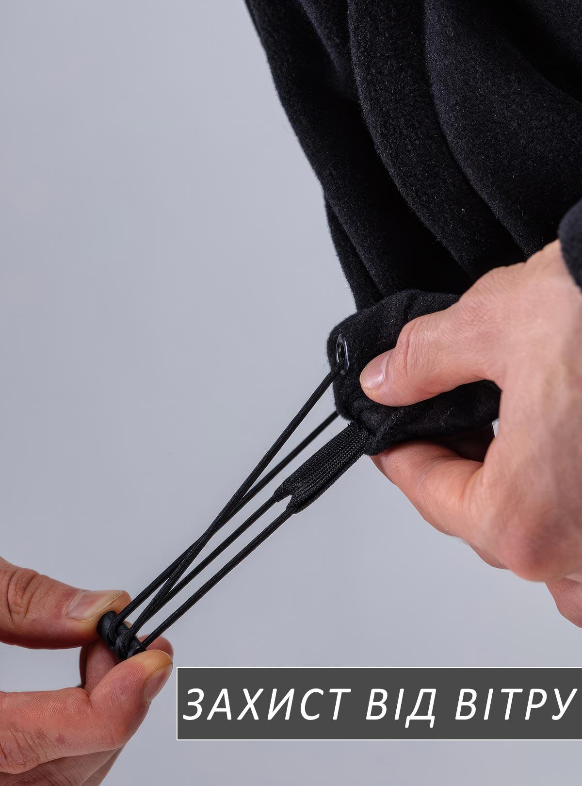 Кофта флісова чоловіча Columbia з кишенями на блискавці зимова спортивна XXXL Чорний (73401) - фото 4 Кофта флісова чоловіча Columbia з кишенями на блискавці зимова спортивна XXXL Чорний (73401) - фото 4