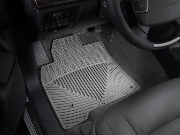 Коврики автомобильные передние резиновые WeatherTech W126GR Lexus/Toyota LX570/Land Cruiser 200 2008-2012 Серый (196377504)