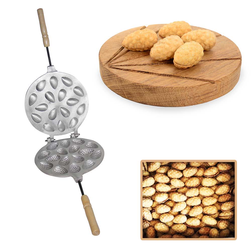 Форма для випічки Ласунка 16 шишок (24392454) - фото 4 Форма для випічки Ласунка 16 шишок (24392454) - фото 4